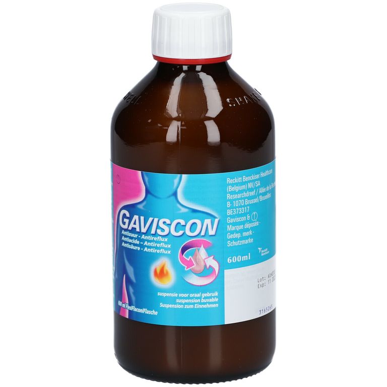 Gaviscon Anti Zuur 600 Ml Farmaline