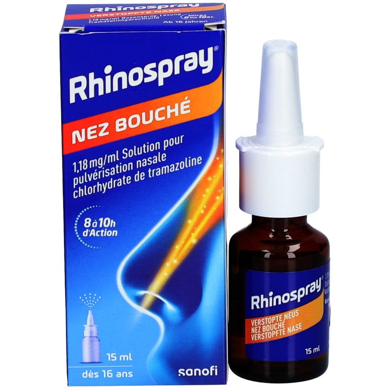 Rhinospray Verstopte Neus 1 18 Mg Ml Oplossing Neusspray 15 Ml Farmaline