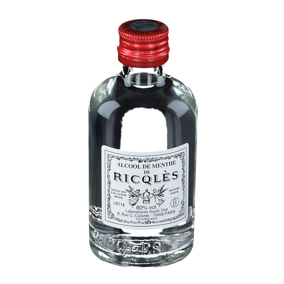 Ricqles Alcool De Menthe Ml Farmaline