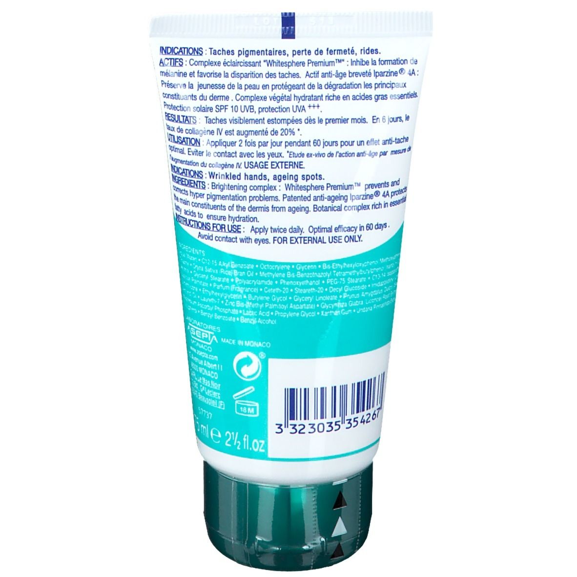 Vita Citral Soin Anti Taches Crème Éclaircissante Anti Âge 75 ml