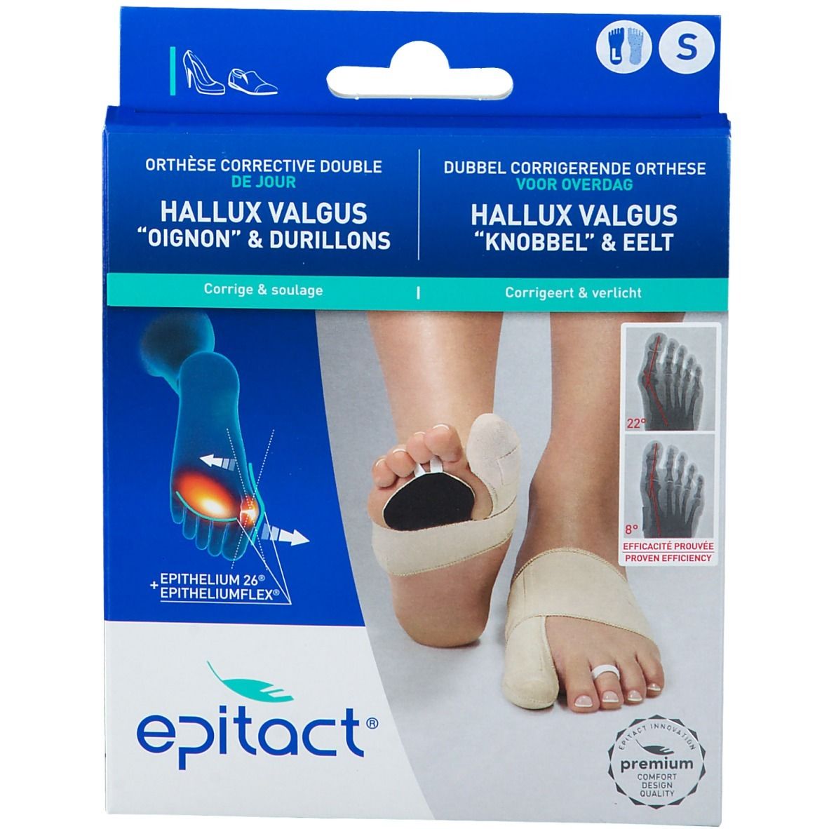 Epitact Orth Se Corrective De Jour Pour Hallux Valgus Oignon