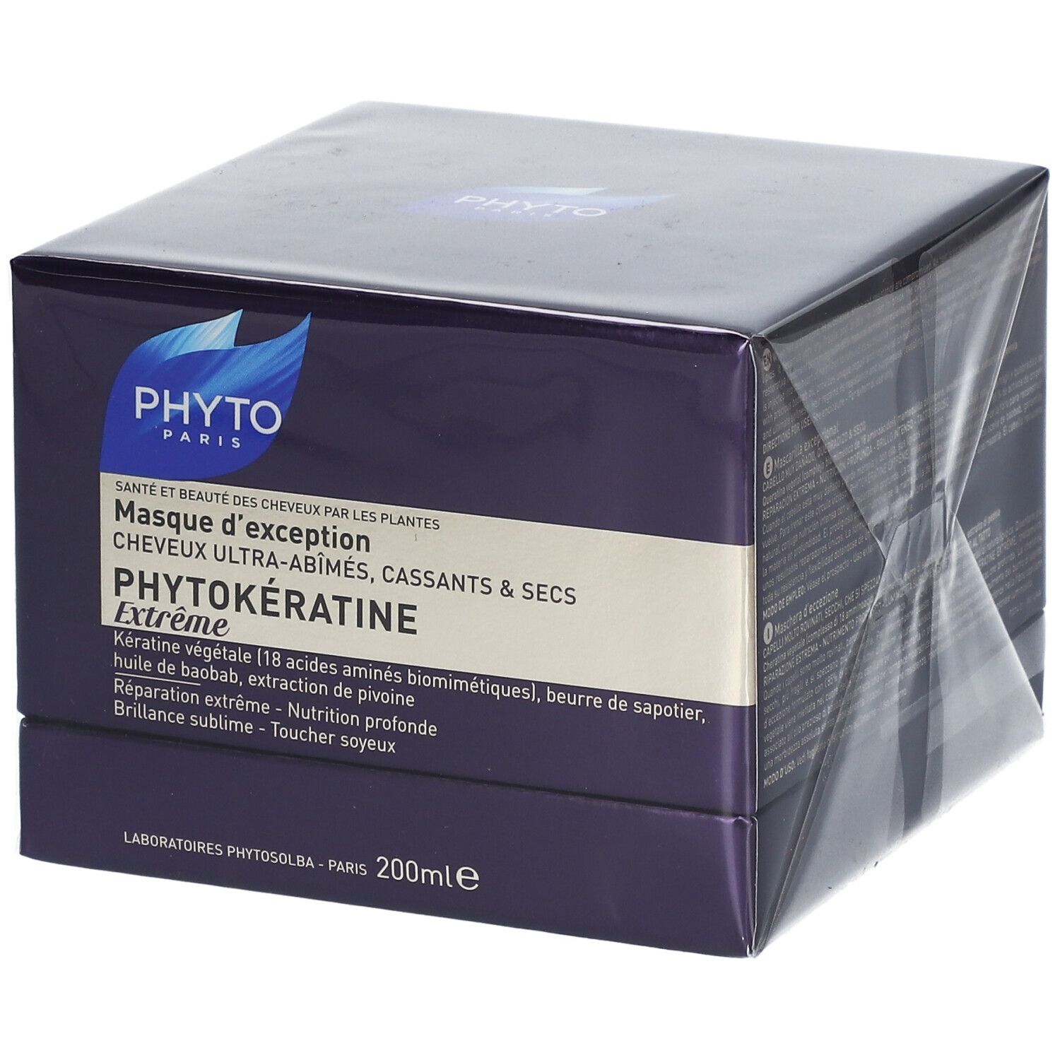 Phyto Phytokératine Extrême Uitzonderlijk Masker 200 ml Farmaline