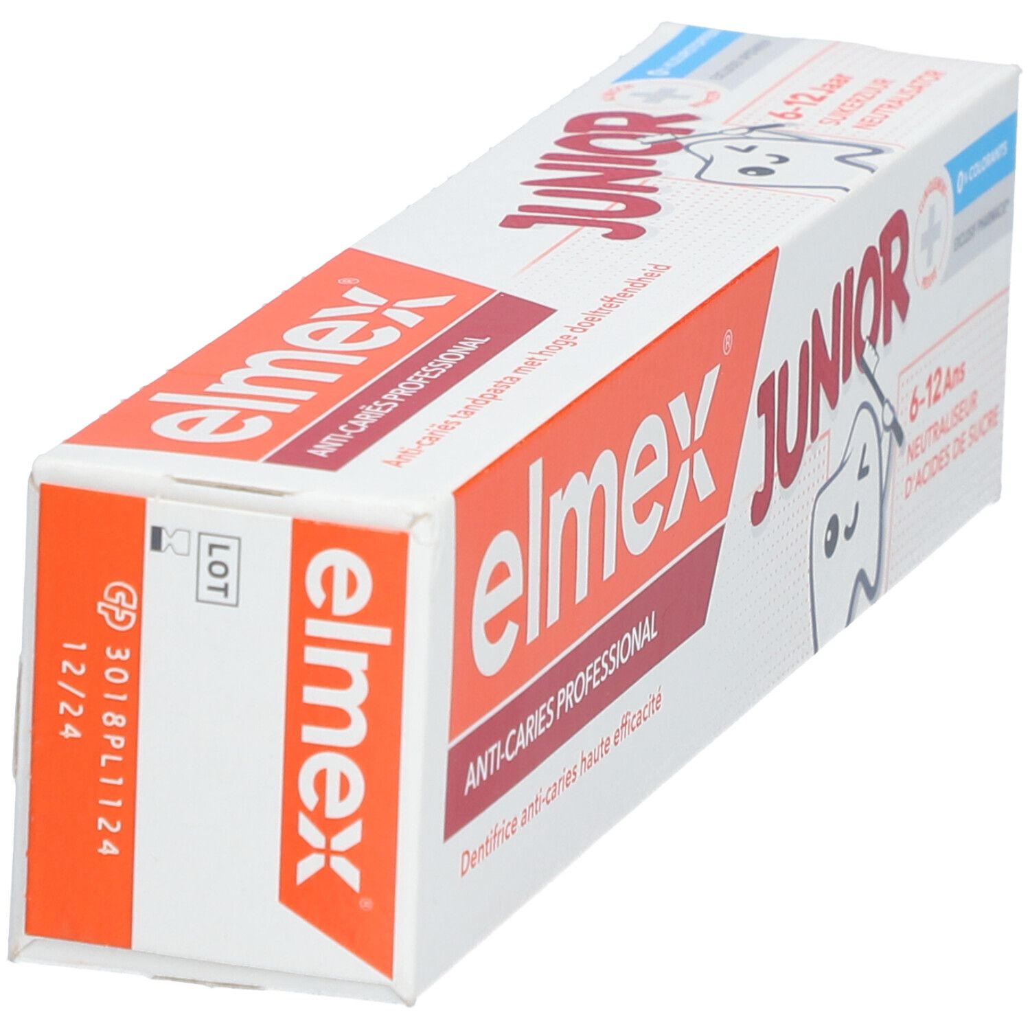 Elmex Dentifrice Junior Prof Anti Carie Ml Farmaline