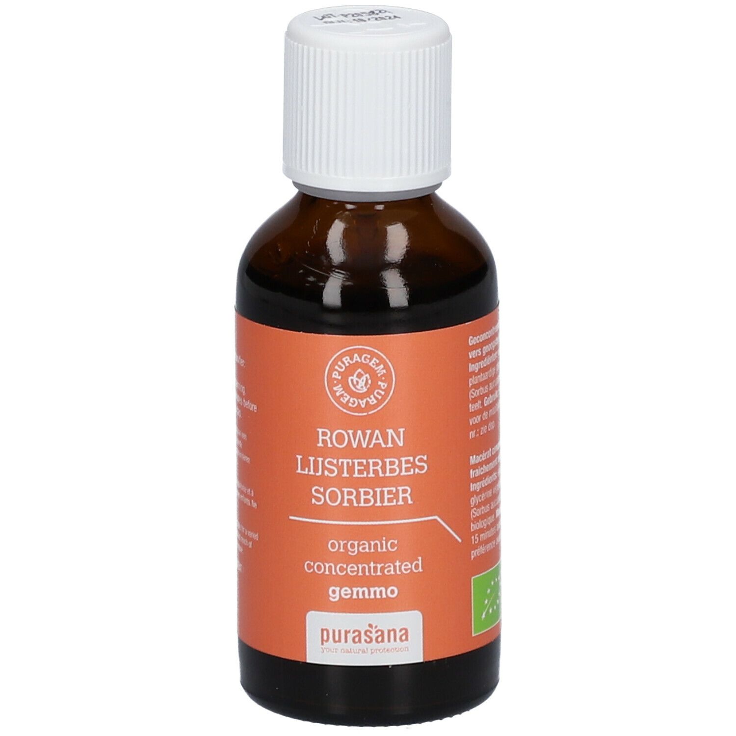 Purasana Puragem Lijsterbes 50 Ml Farmaline Be