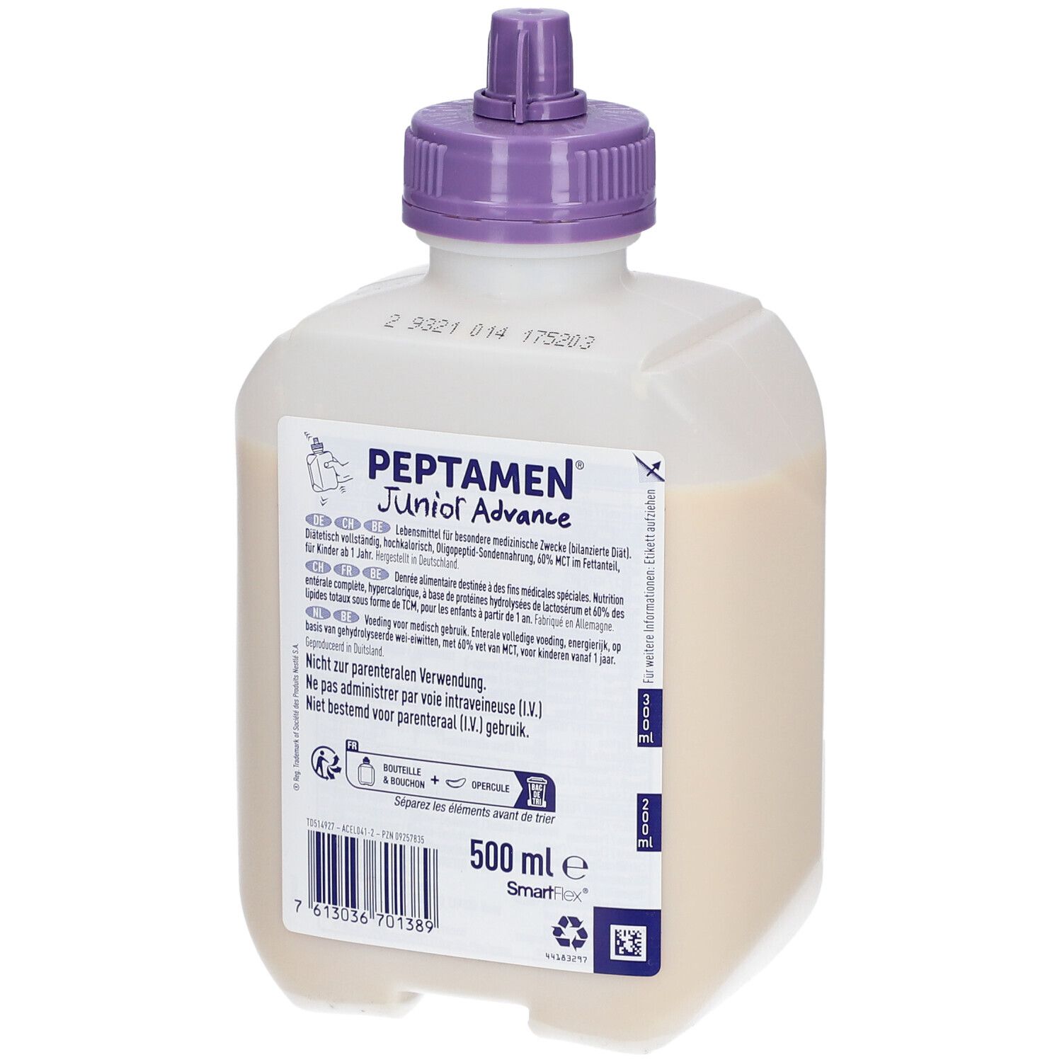 Nestlé Peptamen Junior Advance Smartflex 500 ml Farmaline