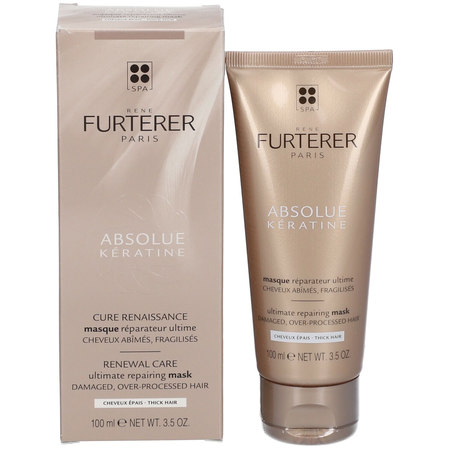 Ren Furterer Absolue K Ratine Ultimate Repairing Mask Thick Hair