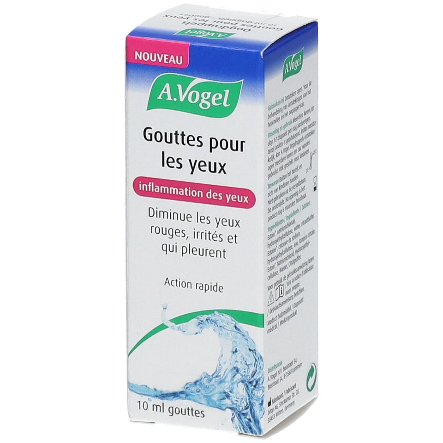 A Vogel Oogdruppels Ontstoken Ogen 10 Ml Farmaline