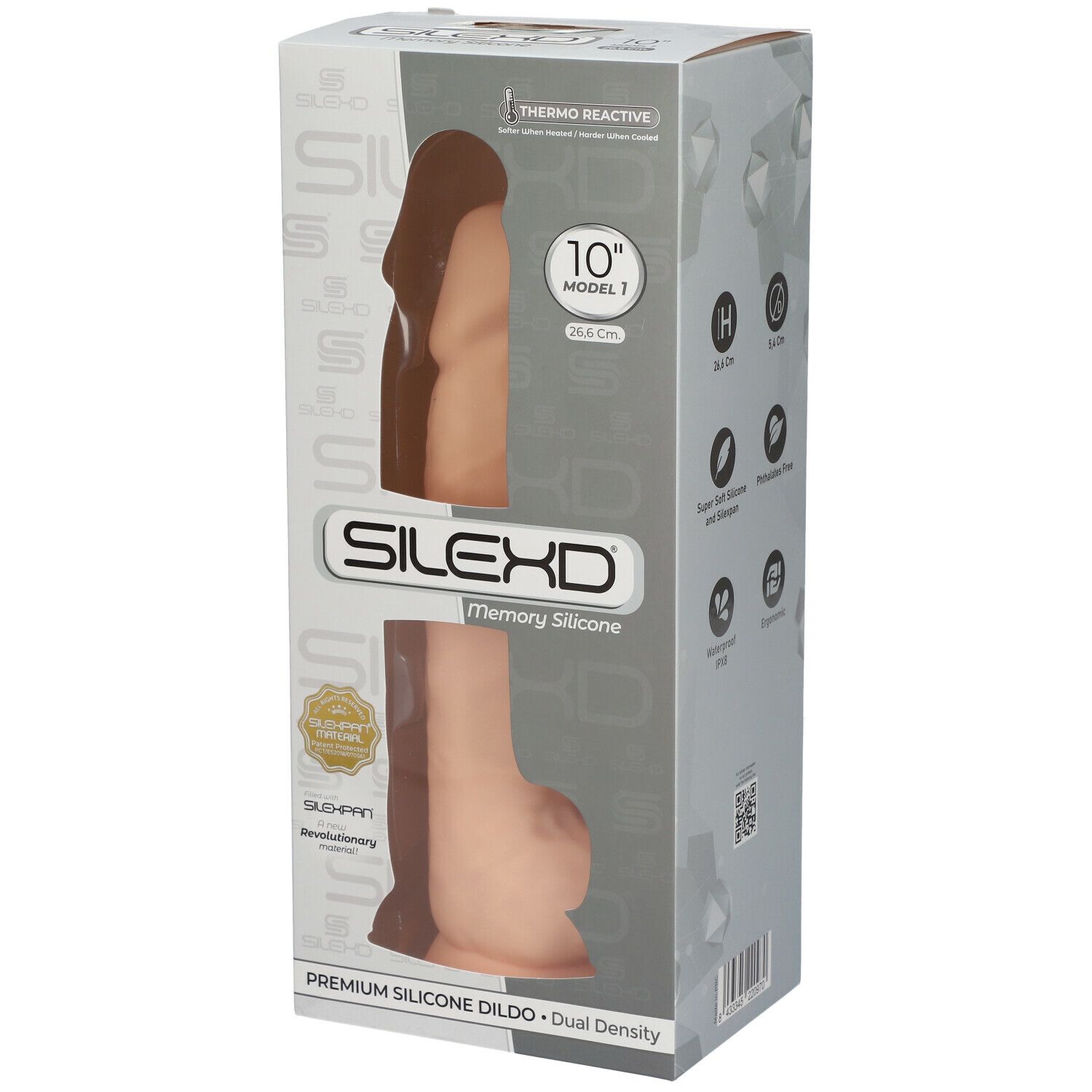 Silexd Premium Silicone Dildo Model 5 26 3 Cm 1 St Farmaline