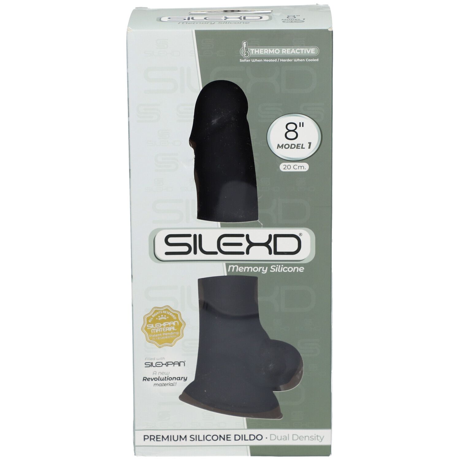 Silexd Premium Silicone Dildo Model Cm Zwart St Farmaline