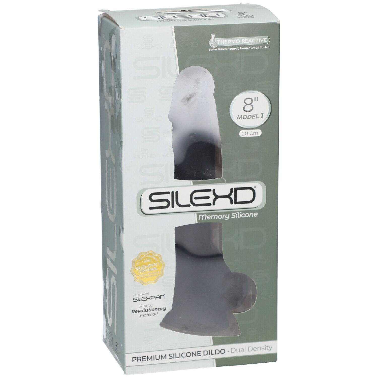 Silexd Premium Silicone Dildo Model Cm Zwart St Farmaline