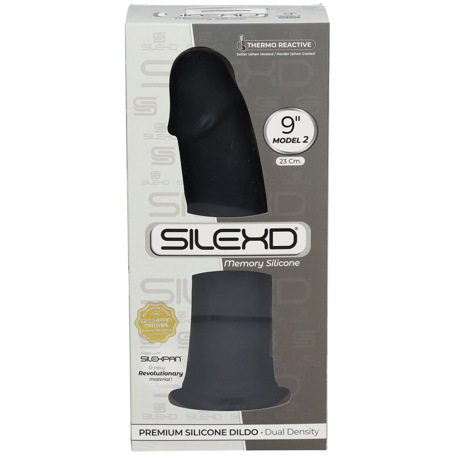 Silexd Premium Silicone Dildo Model Cm Zwart St Farmaline Be