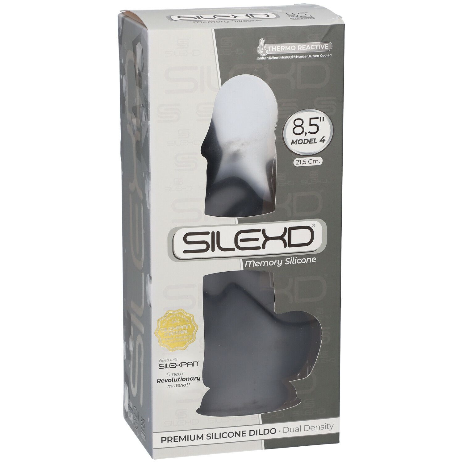 Silexd Premium Silicone Dildo Model 4 21 5 Cm Zwart 1 St Farmaline