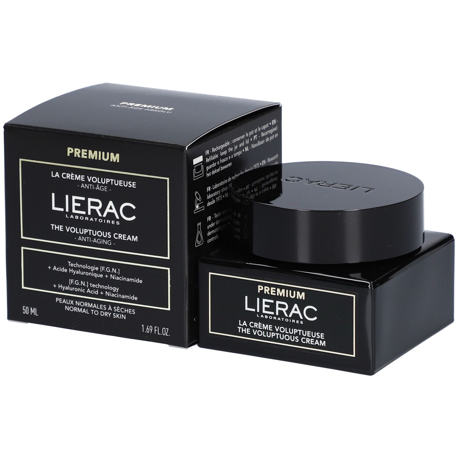 LIERAC Premium La Crème Voluptueuse Anti Âge 50 ml Farmaline