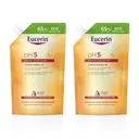 VOORDEELPAKKET Eucerin pH5 Doucheolie Droge en Gevoelige Huid Navulling DUO