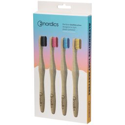 nordics Brosse à dents écologique Multipack