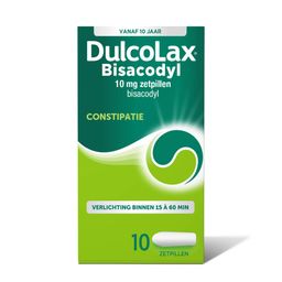 Dulcolax bisacodyl 10 mg | Zetpillen | Laxeermiddel tegen Constipatie | Verlichting binnen 15 a 60 Minuten