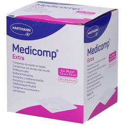 Hartmann Medicomp Stérile Compresse 6 Plis 7.5 x 7.5cm 421733