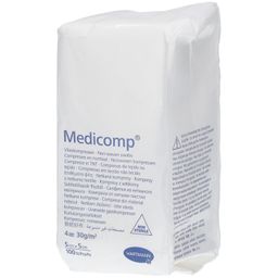 Hartmann Medicomp Compresse 4 Plis 5 x 5cm 421821