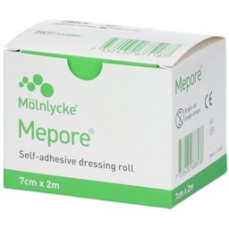 Mepore N/St Verband 7Cm x 2M Rol