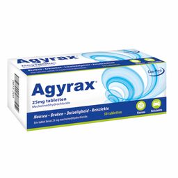 Agyrax® - Reisziekte/misselijkheid