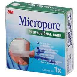 3M Micropore Sparadrap Chirurgical 1,25cm x 5m 1530/1B