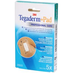 3M Tegaderm + Pad Transparant Filmverband Met Absorberend Kompres 5cmx7cm