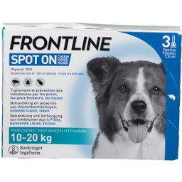 Frontline Spot On Vlooien en Teken Hond M 10-20kg