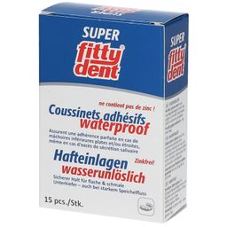 Fittydent Kleefstrips voor Onderprothesen