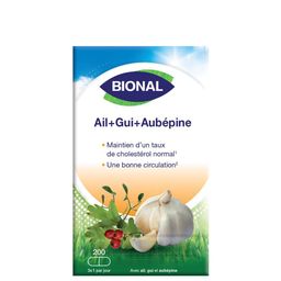 Bional Ail + Gui + Aubépine – Circulation Sanguine et Immunité – Complément Alimentaire à la Vitamine E