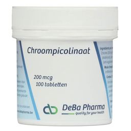 Deba Pharma Chroompicolinaat 200mcg