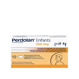 Perdolan® Enfants | Paracétamol 350mg Contre Douleurs et Fièvres