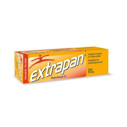 Extrapan Ibuprofen 5% | gel analgésique et anti-inflammatoire pour les muscles et tendons