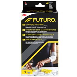FUTURO™ Bandage Du Coude Épicondylique 47863 | Matériau respirant | Gauche/droite | Soutien modéré | Epi | L