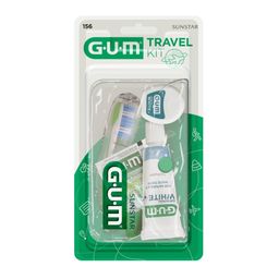 GUM Original White Travel Kit