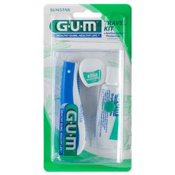 GUM Original White Travel Kit