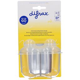 Difrax Drievaksdoosje voor Melkpoeder