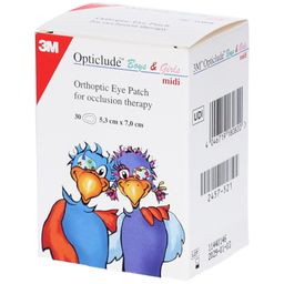 3M Opticlude Oogpleister Boys & Girls Midi 5,3cm X 7cm 2538PE