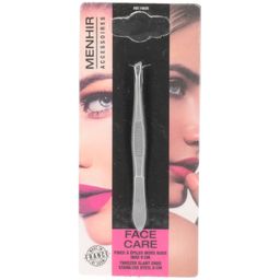 Vitry Pince à épiler à bouts obliques, extra-fine, 8 cm, en acier inoxydable