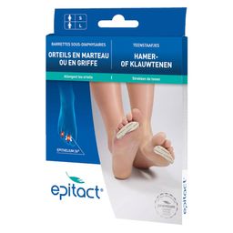 Epitact® Barrettes Sous-Diaphysaires Orteils en Marteau ou en Griffe Small