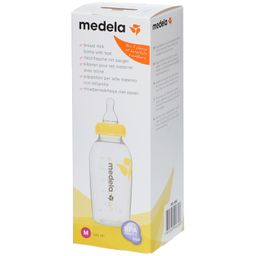 Medela zuigfles 250 ml met medium flow speen