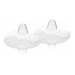 Medela Set van 2 Contact™ Tepelhoedjes M met Bewaardoosje