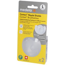 Medela Contact Tepelhoedje L (per paar) Met Bewaardoosje
