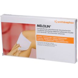 Melolin Licht-klevende Absorberende Steriele Verbanden 10 x 20cm 66800707