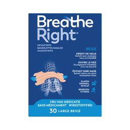 Breathe Right Neusstrips Normale Huid - Large