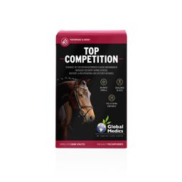 Top-Competition 12x40 g | Énergie | Récupération | Antioxydants | Complément all-in-one de compétition pour chevaux de sport