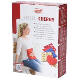 Sissel Cherry Coussin Noyaux de Cerise 23cm x 26cm Bleu