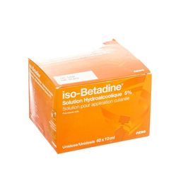 solution hydroalcoolique d'iso-Bétadine® 5