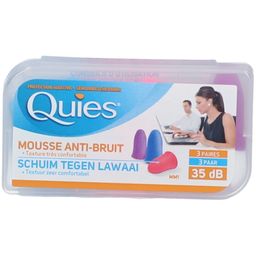 Quies Bouchons d'Oreilles en Mousse Anti-Bruit