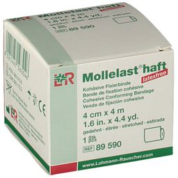 Mollelast Haft Pansement Adhésif Latex Free 4cmx4m 89590