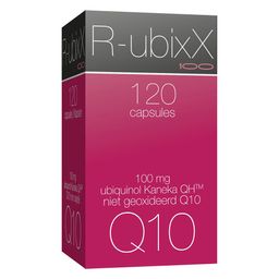 ixX Pharma R-ubixX 100 Co-enzym Q10 Ubiquinol hoge dosering | Cellulaire energie & antioxidant